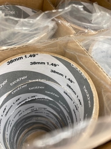 紙管/テープ用 [38mm幅] 36個入り ブラザー TP-M5000N用