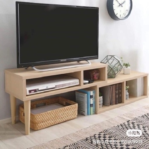 奥行き30cm伸長式テレビ台(幅75-135cm)