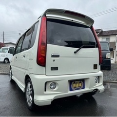 🉐【支払い総額25万円】車検令和7年2月25日H13年式　ダイハツムーブ　エアロダウンRSリミテッド　ターボ　リアスポイラー調子良好 乗って帰れる！の画像