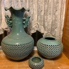 Amazon.co.jp: 古美術 アンティーク 壺 古物 美術品 骨董品