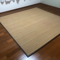 夏用ラグ