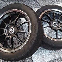 軽量ホイール エンケイ RPF1 Type-II 4本 マツダ２...