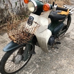 ホンダ　スーパーカブ50FI    書類付きレストアベース車の画像