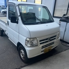 ホンダ　アクティ　5速MT 4WD エアコン　パワステ 軽トラ　