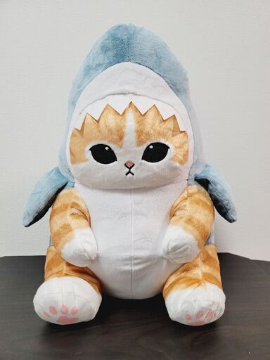 【新品タグ付き】mofusand サメにゃん 超BIGぬいぐるみ