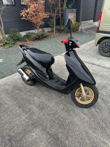 ライブディオ zx 白メーター規制前　原付　2スト