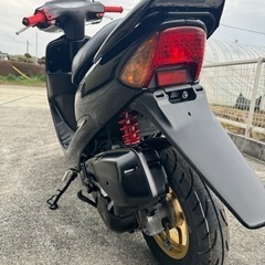 ライブディオ zx 白メーター規制前　原付　2ストの画像