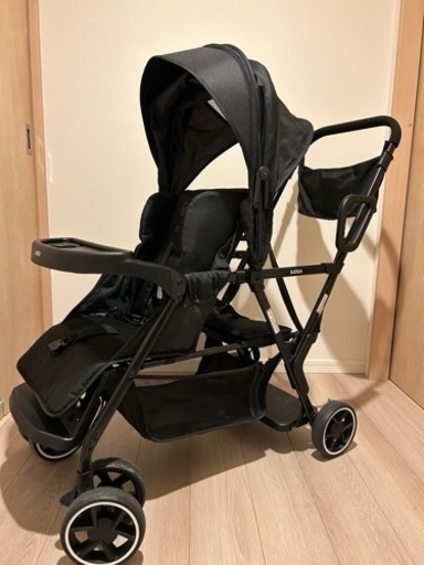美品KATOJI☆２人乗りベビーカー