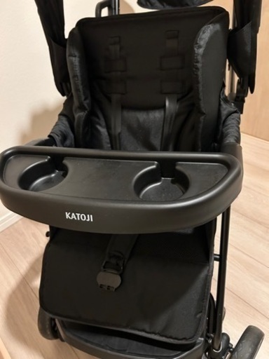 美品KATOJI☆２人乗りベビーカー