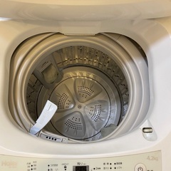 洗濯機と冷蔵庫の画像