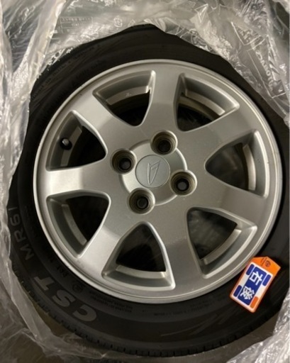 155/65/14  タイヤホイール4本セット販売します