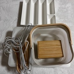IKEA 小物4点　トロファスト収納ボックス　VARIERA カ...