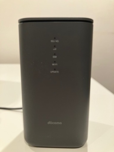 【決定、終了】ドコモ  5G HR02 ホームルーター 中古品