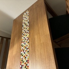 135cm ダイニングテーブルセットの画像