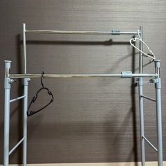【アイリス】押入れハンガーラックの画像