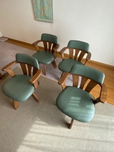 美品 KOIZUMI 小泉産業 木製 ダイニングテーブルセット 豊田市