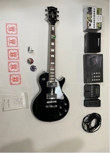 GRASS ROOTS G-LP-60C ブラック レスポール　セット