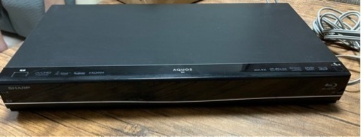 【決定、終了】SHARP AQUOS ブルーレイディスクレコーダー BD-S550 中古品 ※リモコン無し