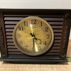 SEIKOの置き時計