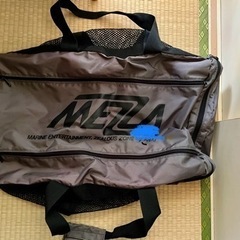 スキューバーダイビング時使用したスポーツバッグ(メッシュ)中古品