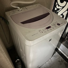 洗濯機無料で渡します