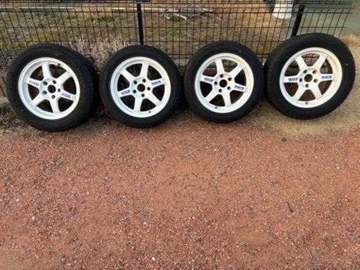 VOLK RAYS タイヤ付きホイール4本