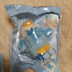 アフラック　ノベルティー　あひるストラップ