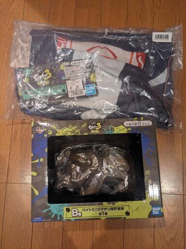 スプラトゥーン3 マンタロウ一番くじ C賞第二弾 クマサン型貯金