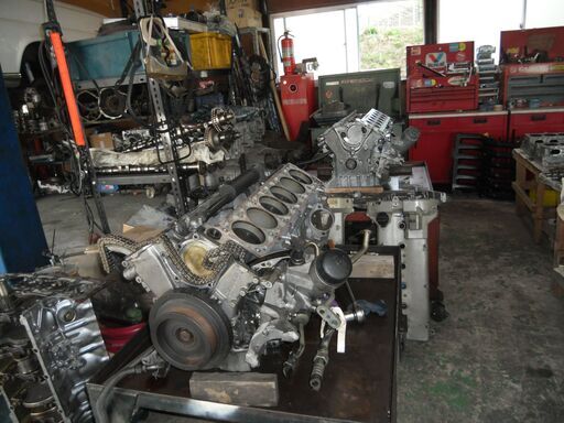 MB-129.600SL-V12エンジンリビルト部品各種販売