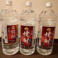 【売】トップバリュの4Lウイスキー・焼酎７本おまとめ