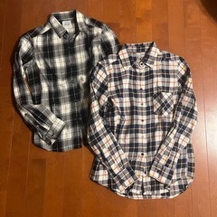 ※取引中【0円！無料！】UNIQLOレディース フランネルシャツ GUロングカーディガン マフラーの画像