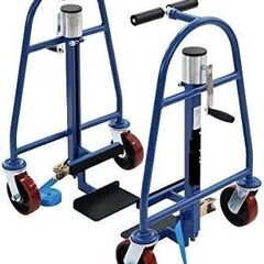 中古品、1回使用 重量物・家具などを運搬、移動、大きなタイヤ付き台車。