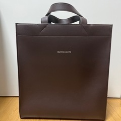 【未使用品】BEAMS スクエアトートバッグ