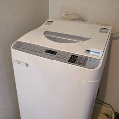 【1点限り】SHARP 洗濯機(ES-TX5D)の画像