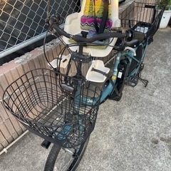 早い者勝ち！最終値下げ！YAMAHA Pas babby 電動アシスト自転車　前方チャイルドシート付きの画像