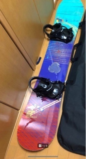 スノーボード板 ビンディング