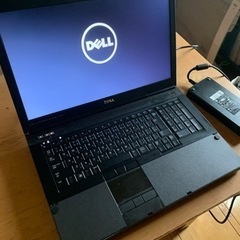 人気機種特価！dell precision m6700改その⑧。i7 3740M 17インチ大画面液晶 独立GPU搭載fpM6000！SSD240G＋HDD750Gメモリー16G　win10pro64bit。の画像