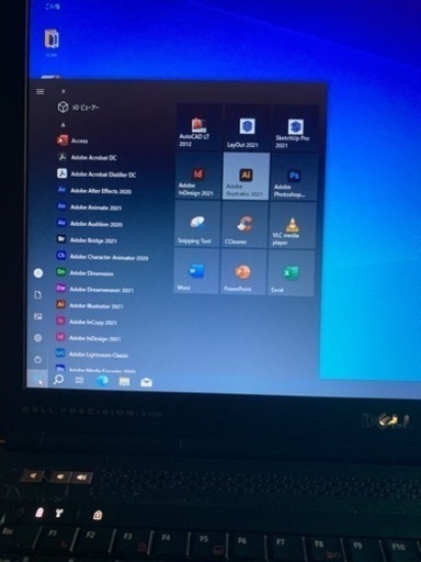 （売約済）人気機種特価！dell precision m6700改その⑧。i7 3740M 17インチ大画面液晶 独立GPU搭載fpM