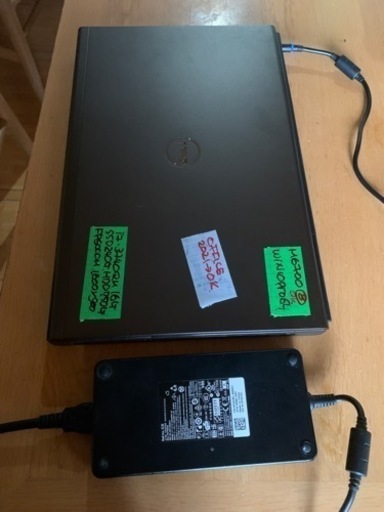 人気機種特価！dell precision m6700改その⑧。i7 3740M 17インチ大画面液晶 独立GPU搭載fpM6000！SSD240G＋HDD750Gメモリー16G　win10pro64bit。