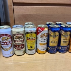 500缶ビール17本セット★3000円でお譲りしますの画像
