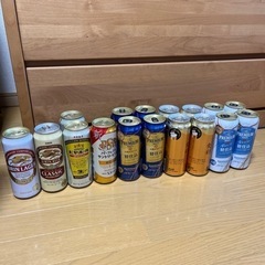 500缶ビール17本セット★3000円でお譲りしますの画像
