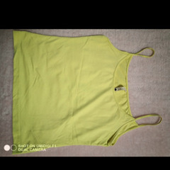 キャミソール レモン色