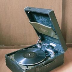 ジャンク品！アンティーク！コロンビアレコードプレーヤー！