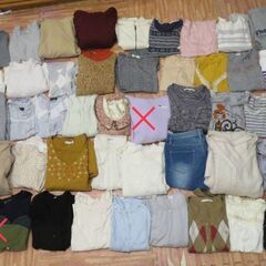 60着　1着33円！早い者勝ち!!!　冬物レディース服まとめ売り　婦人服セットの画像