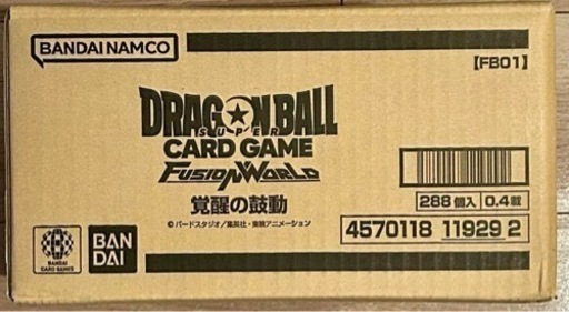 ドラゴンボールフュージョンワールド　覚醒の鼓動　カートン