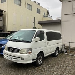 ハイエース　100系　ディーゼル　四駆　検査付き