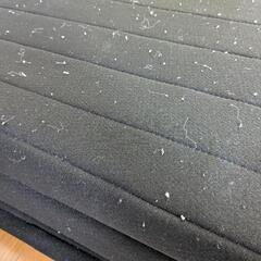 【受け取り者決まりました】シングルベット　マットレス付きベット　黒の画像