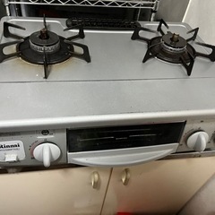 【⚠️受け渡し者決定⚠️】グリル付ガステーブル【RTS-338N...