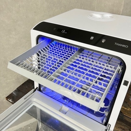 ☑︎ご成約済み? rakua 工事不要のタンク式 食器洗い乾燥機✨ 2022年製⭕️ 美品?