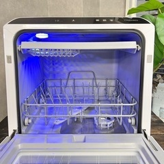 ☑︎ご成約済み🤝 rakua 工事不要のタンク式 食器洗い乾燥機✨ 2022年製⭕️ 美品💫の画像